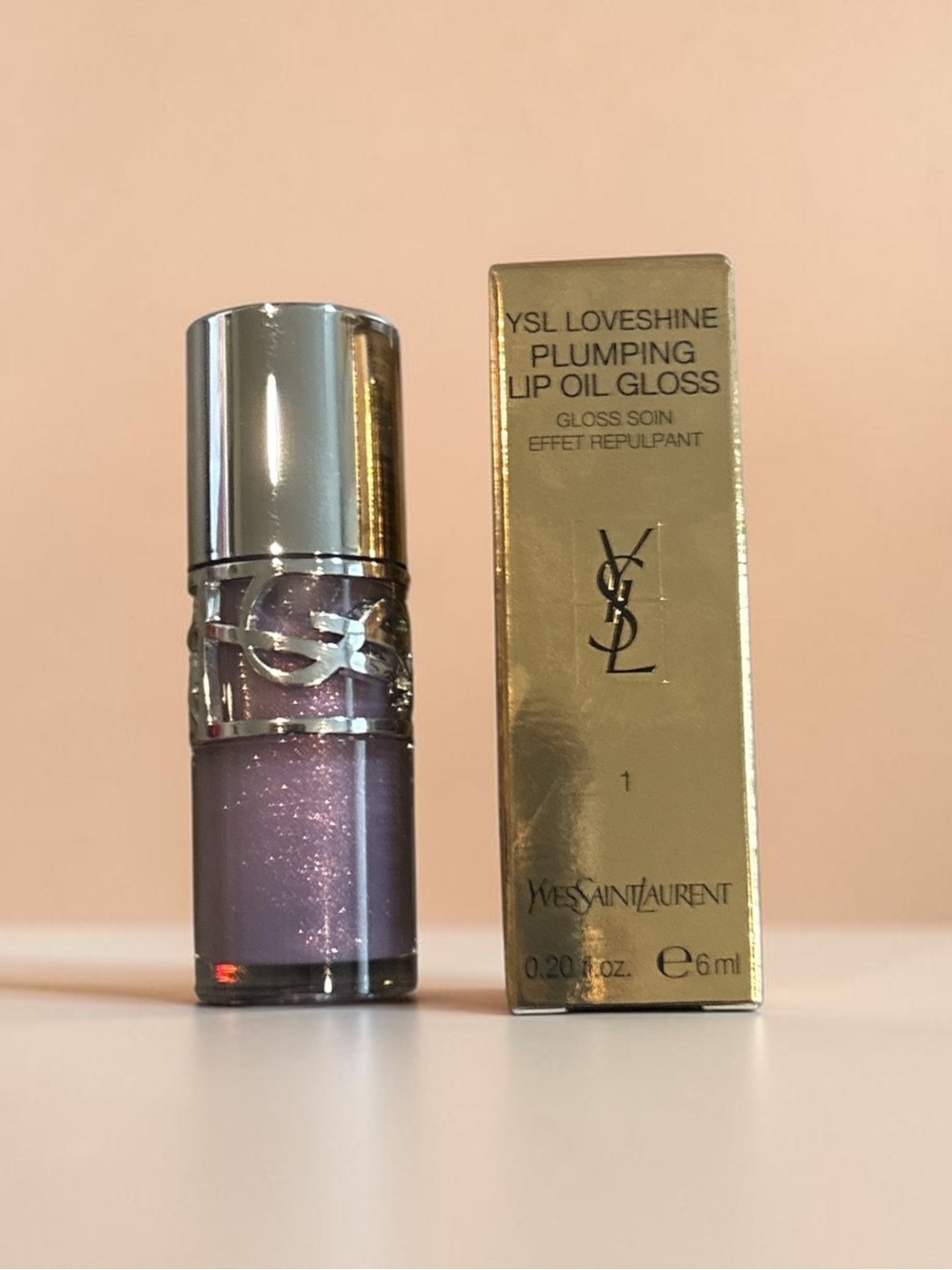 Yves Saint Laurent Loveshine Plumping Lip Oil Gloss -1 Thunder Stealer